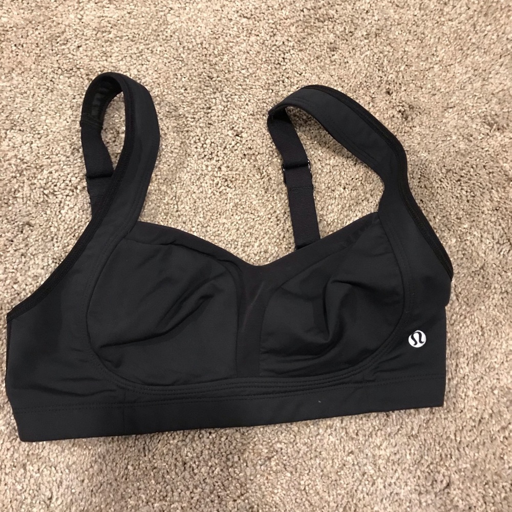 Lulu lemon athletica black sports bra